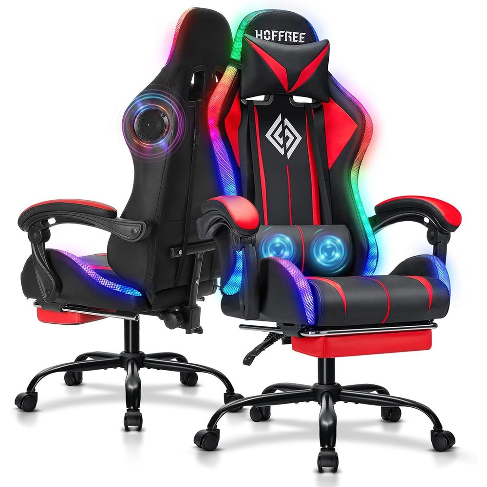 BluetoothスピーカーとLEDライト付きRGBゲーミン - Video Gaming & Esports Usd Acc のレビューと価格